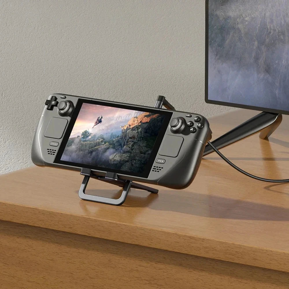 JSAUX Mini RUX Klappständer – Ultrakompakter Stand für Steam Deck, ROG Ally, Switch & Tablets
