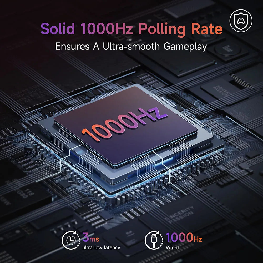 EasySMX X20 Wireless Controller – RGB, Hall-Sticks & 1000Hz Polling für PC/Switch/Android
