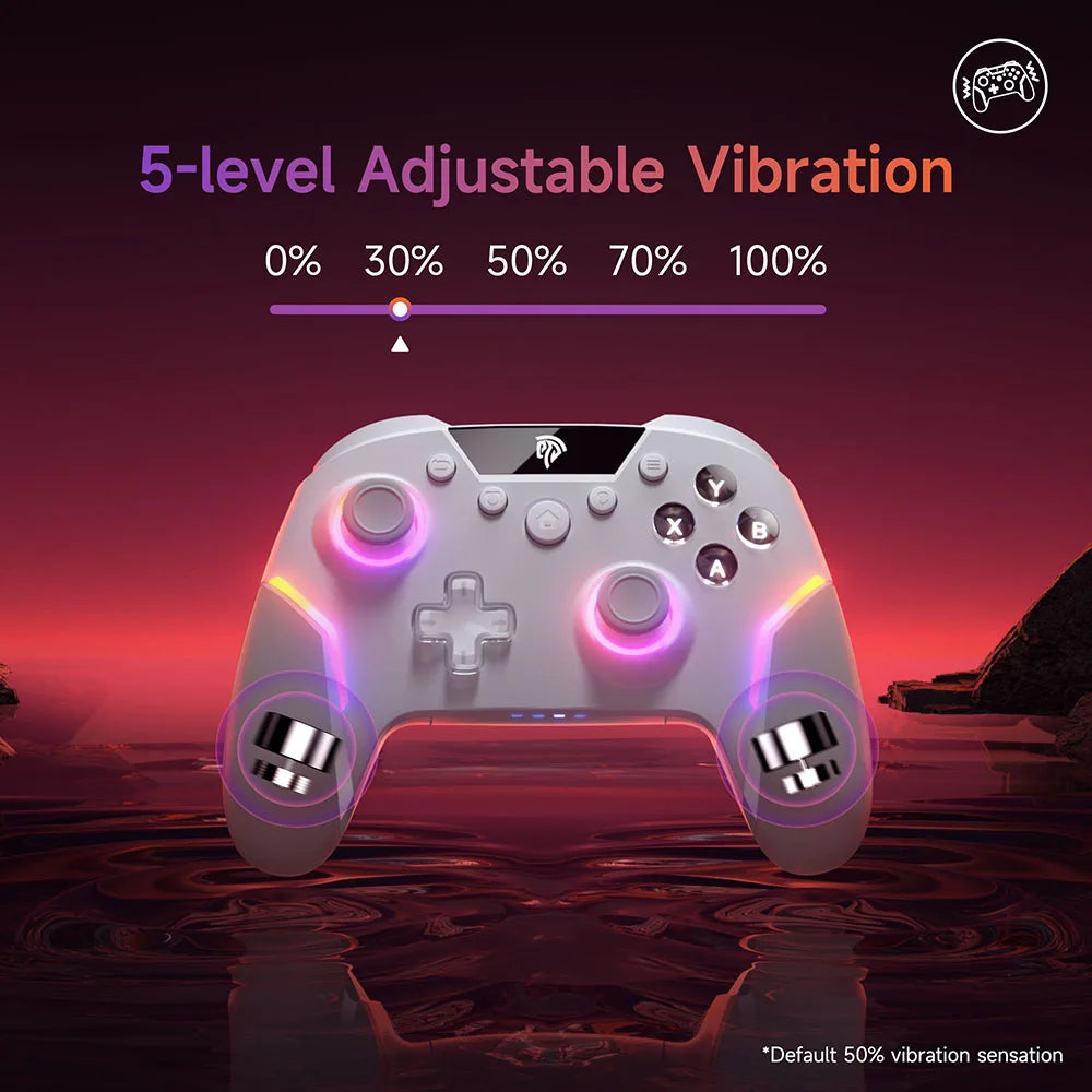 EasySMX X20 Wireless Controller – RGB, Hall-Sticks & 1000Hz Polling für PC/Switch/Android