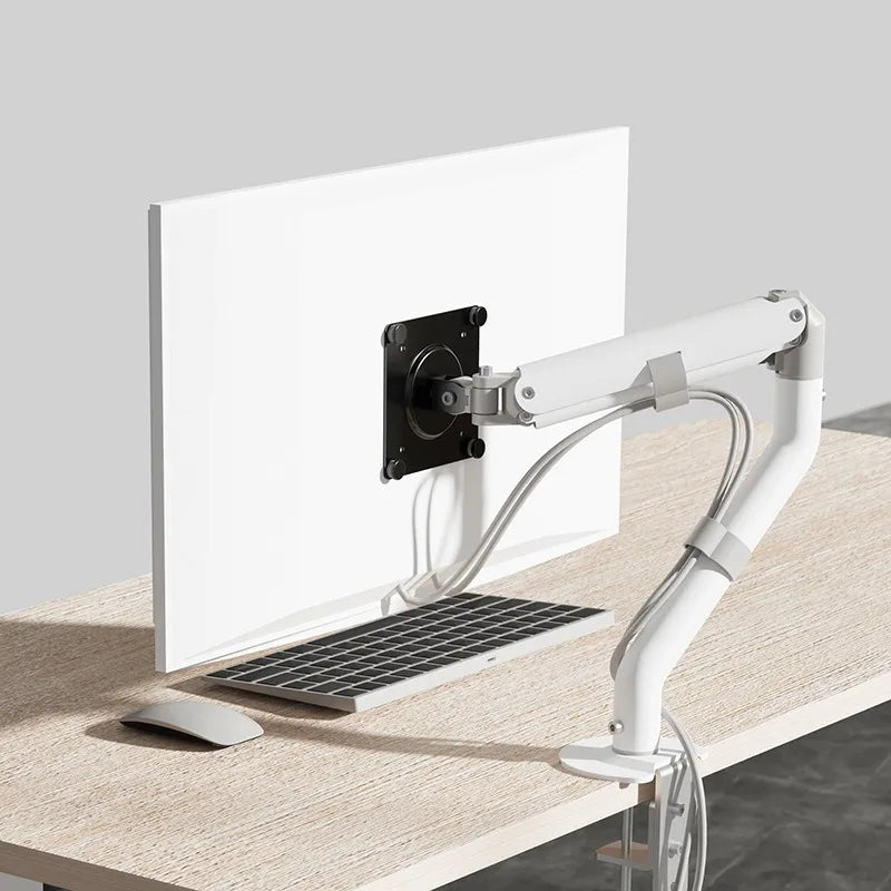 Gasfeder Monitorarm 13–32″ – Höhenverstellbar, 360° drehbar, Platzsparend
