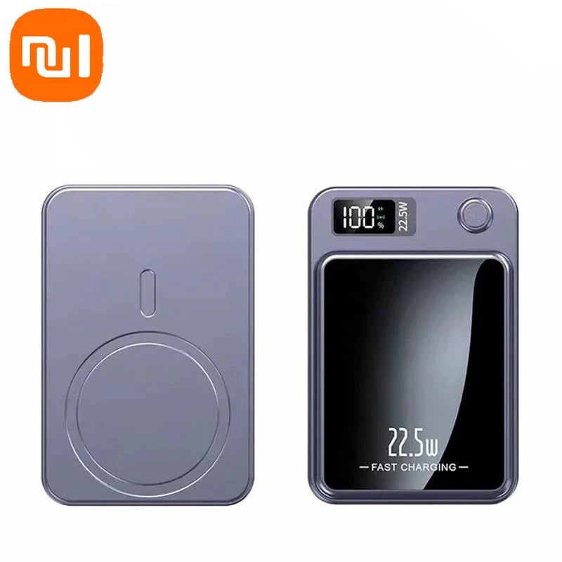 10000 mAh MagSafe Power Bank – 15 W Qi2 Wireless + 20 W PD Fast Charging
