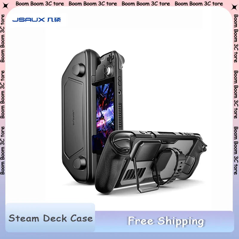 JSAUX ModCase für Steam Deck OLED – Schutz-Case mit abnehmbarer Frontschale