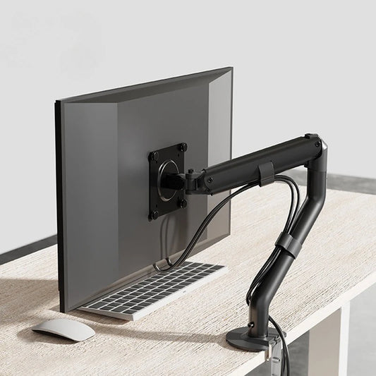 Gasfeder Monitorarm 13–32″ – Höhenverstellbar, 360° drehbar, Platzsparend