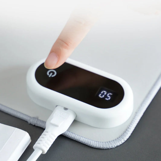 Smart Heated Desk Mat – Wasserdichtes Mousepad mit 5 Temperaturstufen