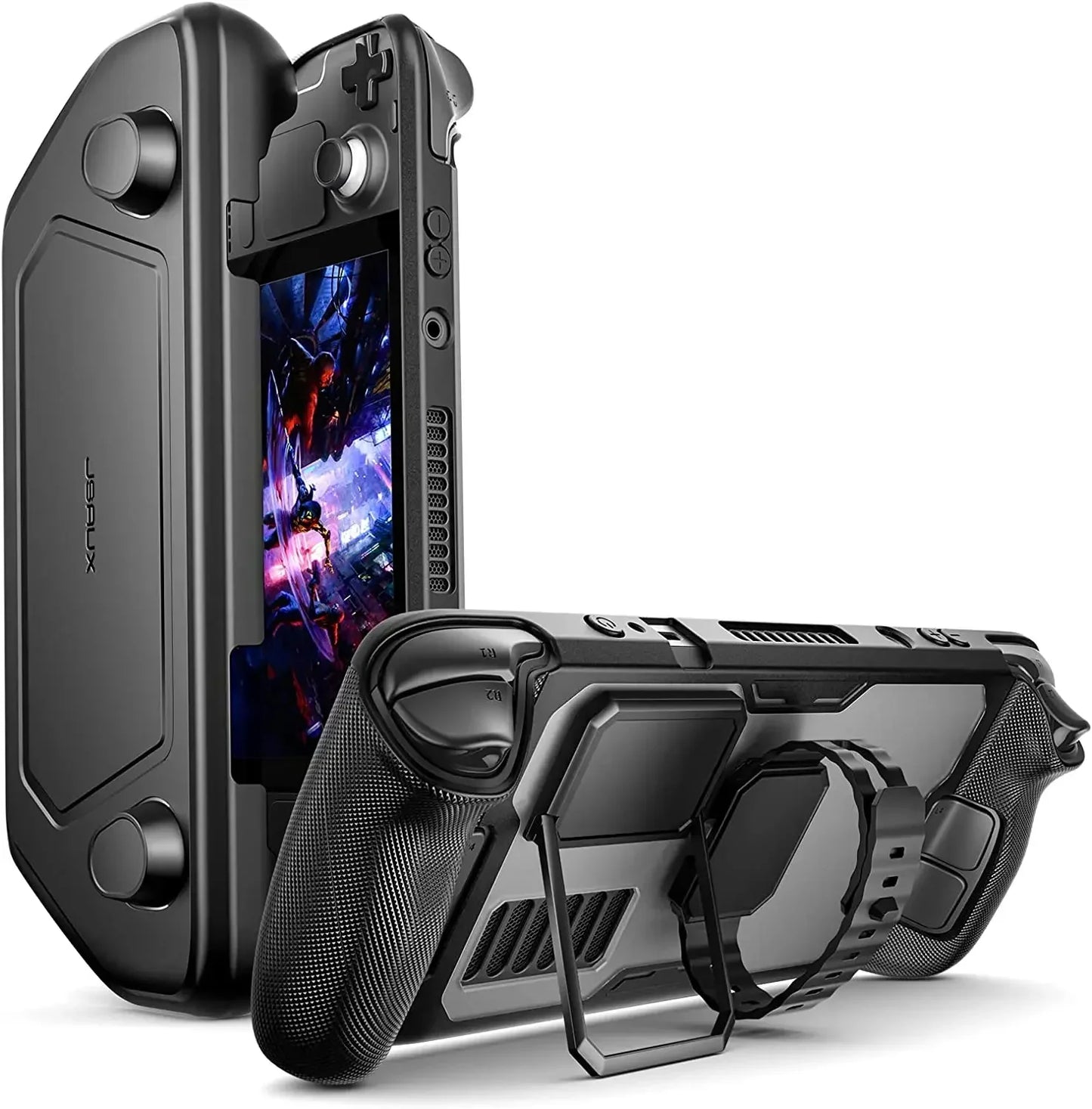 JSAUX ModCase für Steam Deck OLED – Schutz-Case mit abnehmbarer Frontschale