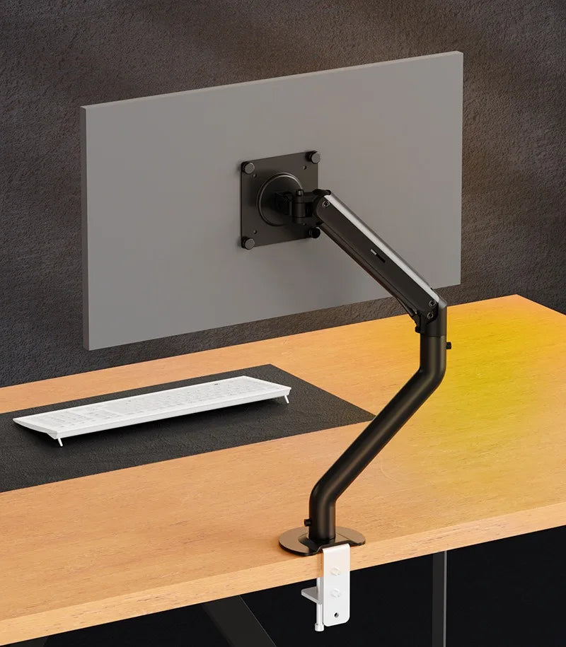 Gasfeder Monitorarm 13–32″ – Höhenverstellbar, 360° drehbar, Platzsparend