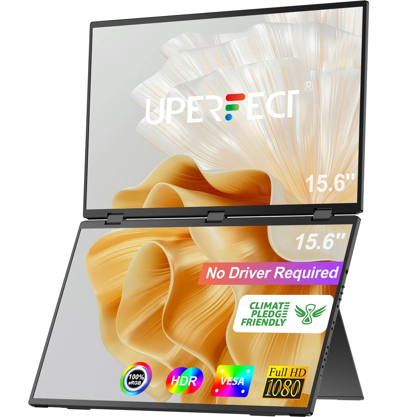 Delta 15.6" Dual Portable Monitor