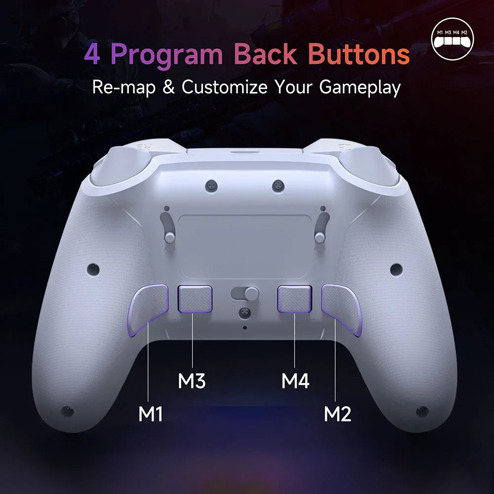 EasySMX X20 Wireless Controller – RGB, Hall-Sticks & 1000Hz Polling für PC/Switch/Android