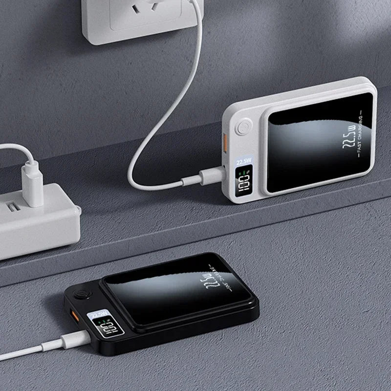 10000 mAh MagSafe Power Bank – 15 W Qi2 Wireless + 20 W PD Fast Charging