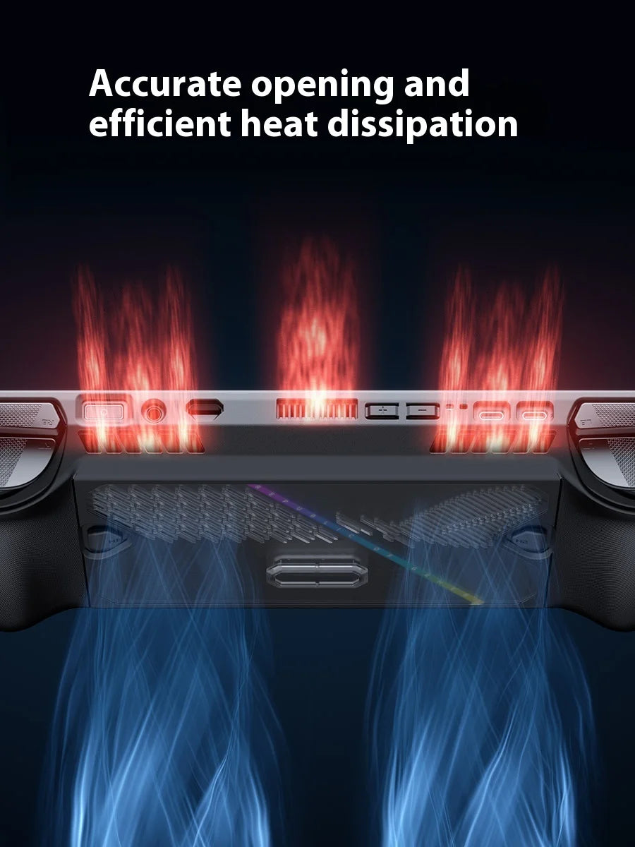JSAUX Protective Case für ROG Ally / Ally X – Front Cover & Abnehmbare Hülle