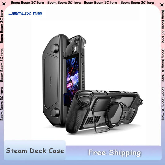 JSAUX ModCase für Steam Deck OLED – Schutz-Case mit abnehmbarer Frontschale