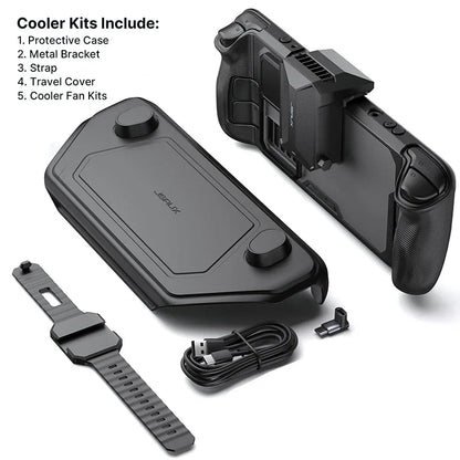 JSAUX ModCase für Steam Deck OLED – Schutz-Case mit abnehmbarer Frontschale