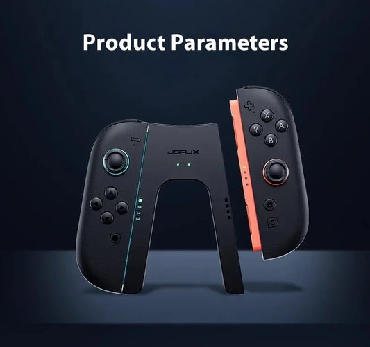 JSAUX Controller Split Charging Grip für Switch 2 JoyCon – Magnetisch & Ergonomisch