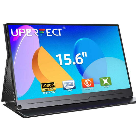 15,6″ Tragbarer Ultrathin Monitor – IPS Full HD, USB-C & HDMI