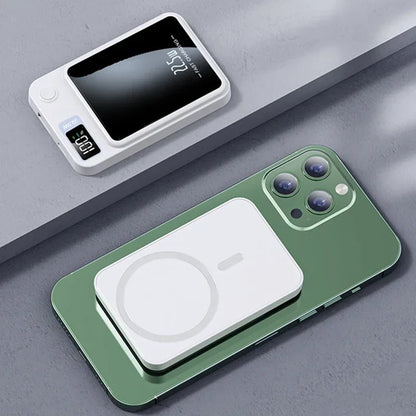 10000 mAh MagSafe Power Bank – 15 W Qi2 Wireless + 20 W PD Fast Charging