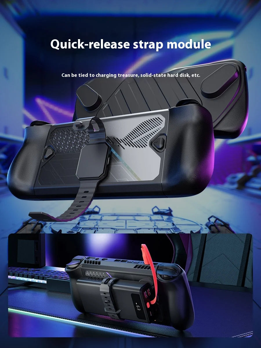 JSAUX Protective Case für ROG Ally / Ally X – Front Cover & Abnehmbare Hülle