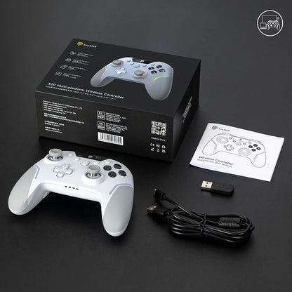 EasySMX X20 Wireless Controller – RGB, Hall-Sticks & 1000Hz Polling für PC/Switch/Android