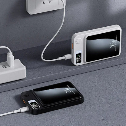 10000 mAh MagSafe Power Bank – 15 W Qi2 Wireless + 20 W PD Fast Charging
